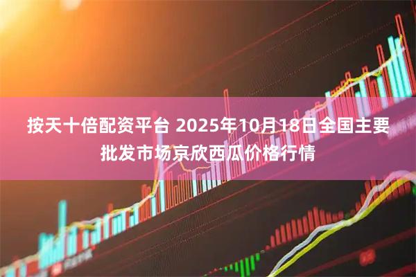 按天十倍配资平台 2025年10月18日全国主要批发市场京欣西瓜价格行情